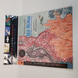 NWT Candlewick Chris Butterworth Sea Horse read along CD w/music & facts book